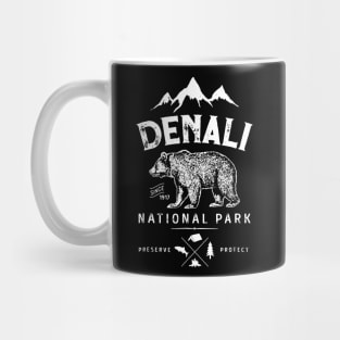 Denali National Park and Preserve Shirt US Alaska Vintage Mug